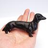 Creative Iron Dog Sculpture Modern Home Decoration Animal Art Ornaments Collection Figurines Desktop Decors for Bedroom