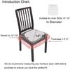 Velvet Spandex Dining Room Chair Seat Covers Removable Washable Elastic Cushion Covers For Upholstered Dining Chair