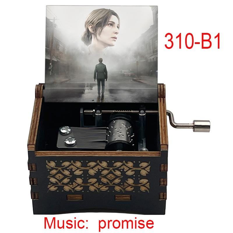Spiel Silent Hill Hintergrundmusik Versprechen Angepasste 18-Ton-Musikdose Raumdekoration Ornamente Feiertagsgeschenke für Freunde 3