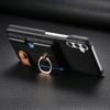 Ring Holder Leather Wallet Case for Samsung Galaxy S24 Ultra S25 Plus S23 FE S22 A06 A16 A36 A56 A15 A35 A55 Card Solt Cover
