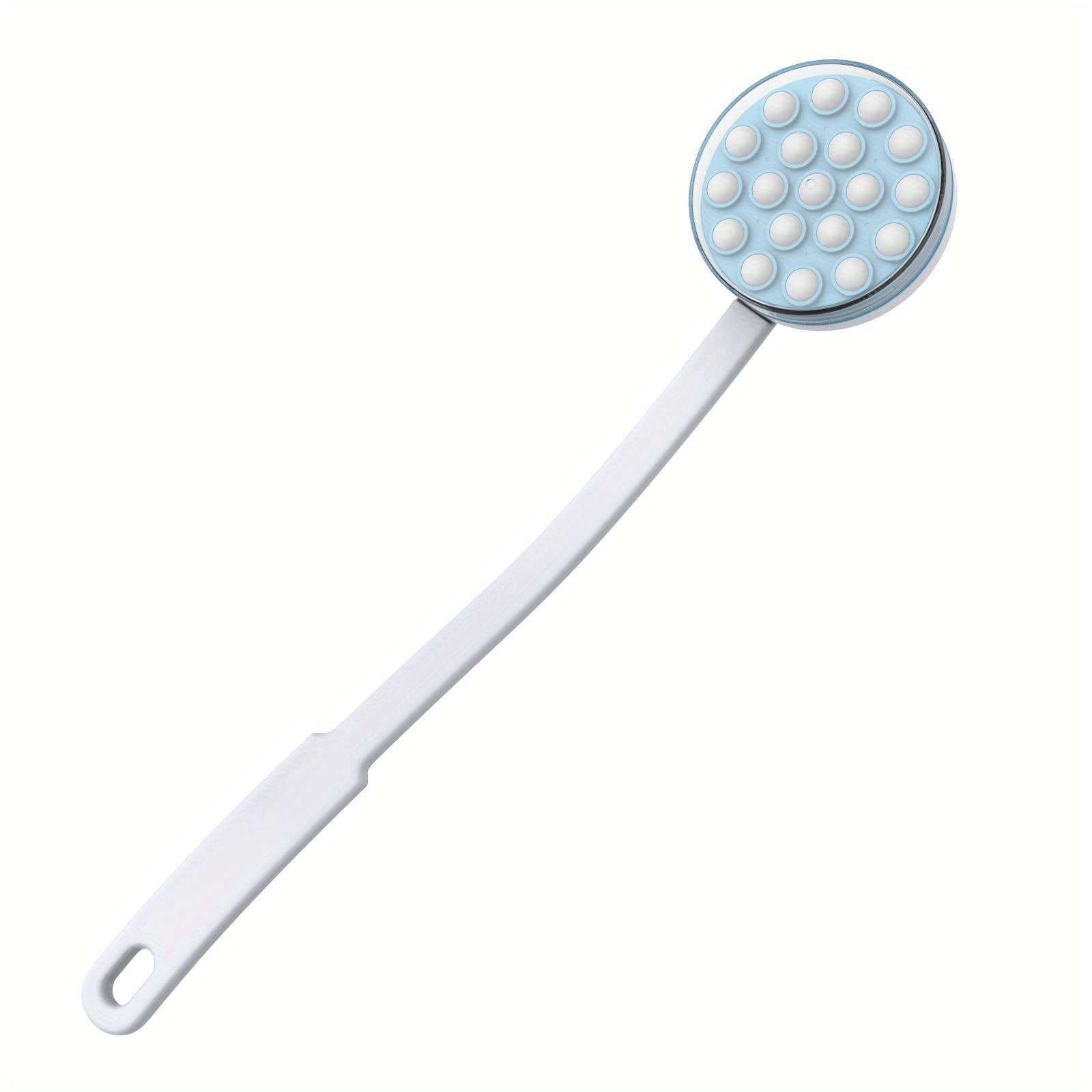 Long Handled Lotion Oil Cream Applicator Head Body Leg Back Bath Brush Scrub Massager Shower Rubbing Brush Bath Supplies Tools