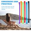 6 Pack Towel Bands for Beach Chair, Windproof Rubber Beach Towel Clips Bands, Stretchable Colorful Chair Silicone Holder for Swimming Pool Cruise (6