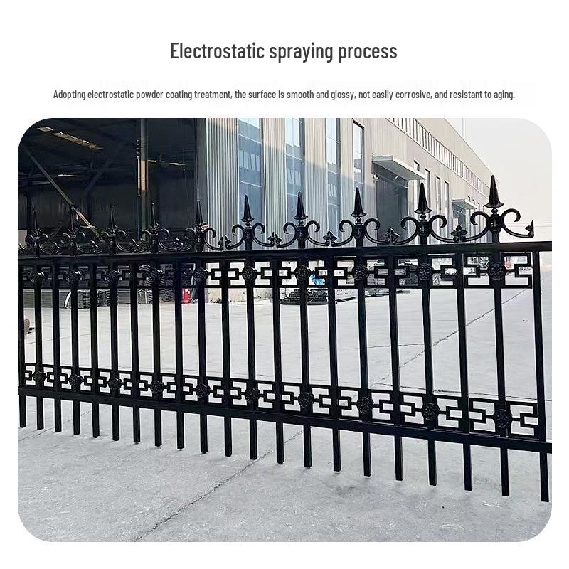 Zinc Steel Art Fence for School Courtyard and Construction Site