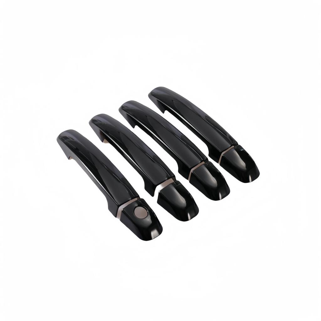 Car Decoration Door Handle Cover For Suzuki Swift 2005-2017 Glossy Black Carbon Fiber Car Trim Sticker Styling Accessories