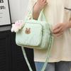 Mommy Stroller Nappy Bag Portable Cute Cartoon Multi-function Large Capacity Baby Diaper Bags with Pendant Nylon Mom Travel Tote