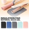 Multifunctional Silicone Heat Resistant Pad Insulation Mat For Hair Straightener Heat Curling Stick Curler Flat Irons