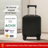 Spring Airlines 14-Zoll Leichter Handgepäckkoffer mit Universalrollen & Zahlenschloss - 20x30x40CM