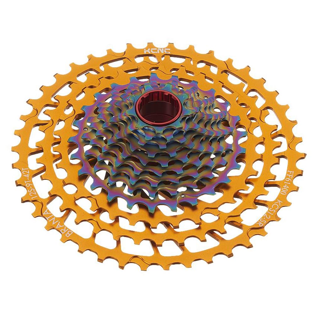 

KCNC 12S Дорожная кассета/XDR 9-42T/Золото золотой