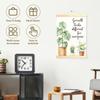 Mental Health Poster Hanger Frame Motivational Wall Art Decor Print  for Classroom Counselor Office Wall Decorative Painting