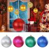 Plastic Christmas Ball 15CM Holiday Decorations Big Christmas Tree Balls  New Year's Day