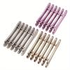 5 Grids Nail Art Painting Brush Holder Nail Brush Rack Drawing Pen Rest Holder Brush Display Holder Electroplating Purple