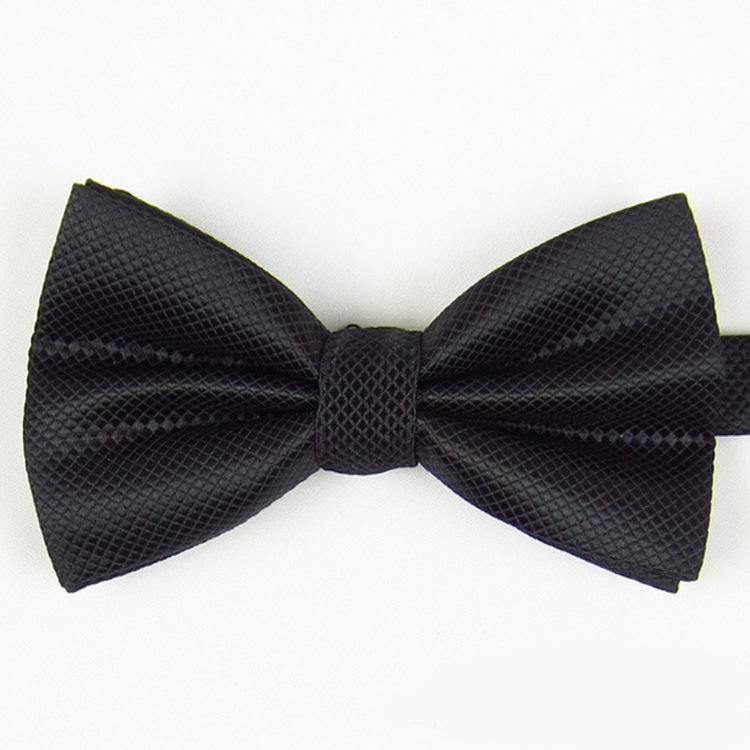 Quelle Polyestermaterial karierte schlichte Herrenfliege, Hochzeitsfliege