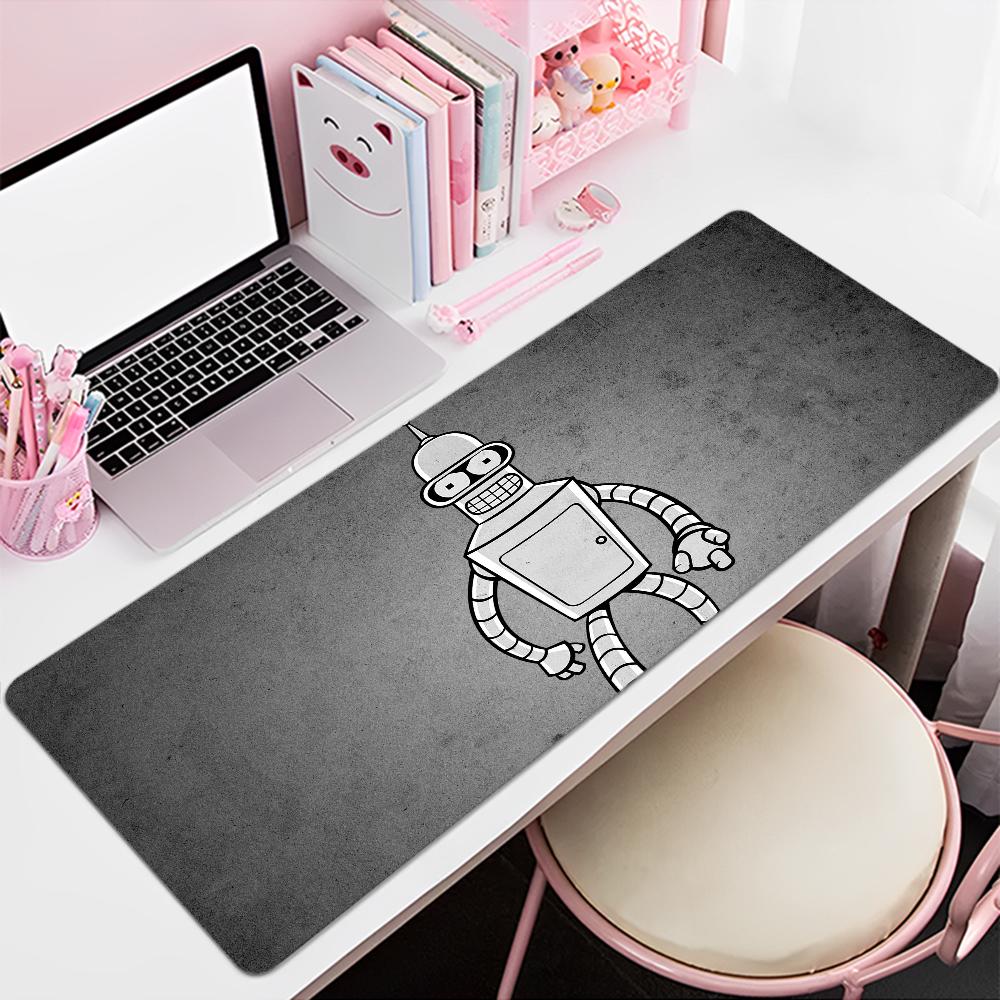 Tappetino Mouse Cartoon F-Futurama Skin Personalizzata Cartoon Anime Tappetino Mouse da Gioco Tappetini Mouse Tastiera Tappetino Scrivania Accessori Camera da Letto
