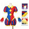 Pomni The Amazing Digital Circus Cosplay Overall Clown Kostüm Halloween Party Erwachsenen Rollenspiel Outfit Hut Handschuhe