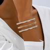 New Frosted Texture Geometric Open Cuff Bracelet: High-End Design and Versatile Style