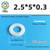 Thickened Nylon Plastic Flat Washer: Hard Plastic Gasket M2-M16