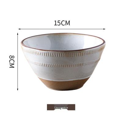 ZISIZ Grand Set de Bols en Céramique pour Nouilles et Riz