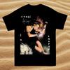 Inspiriertes Cyndi Lauper Sänger Schwarz Alle Größen T-Shirt