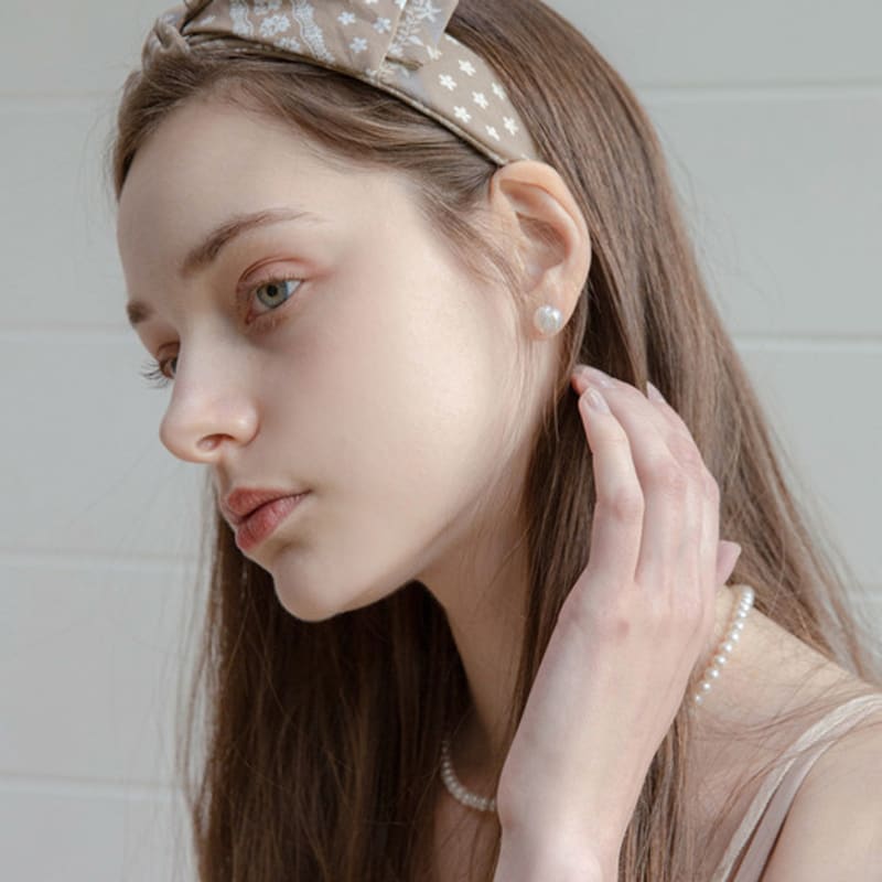 Jean Paul Clarisse Floral Pattern Hairband JP-22-097HB