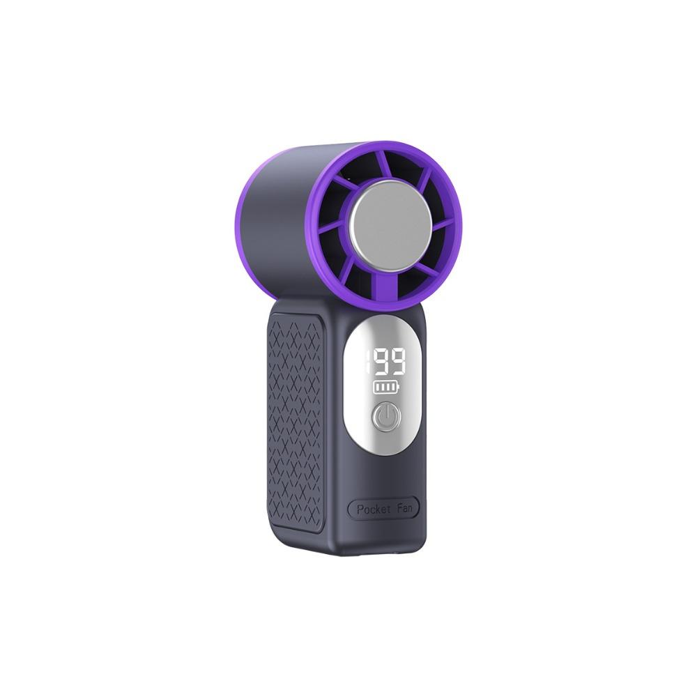 High Speed Mini Fan 199 Adjustable Gears Small Electric Fan Handheld Turbo Fan  Travel