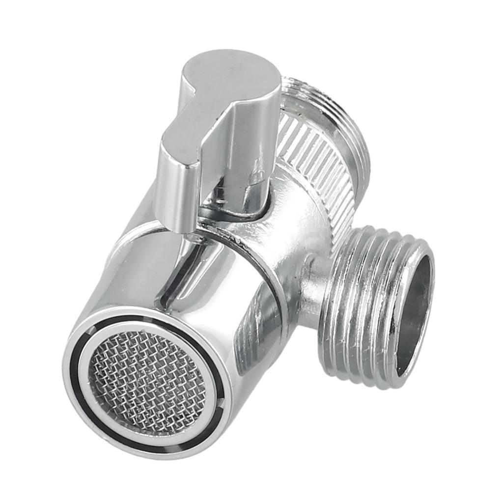 Kichen Accessories Valve Diverter Faucet Diverter 3-way Bidet Shower Connector Diverter Faucet Adapter For Toilet Sink Splitter