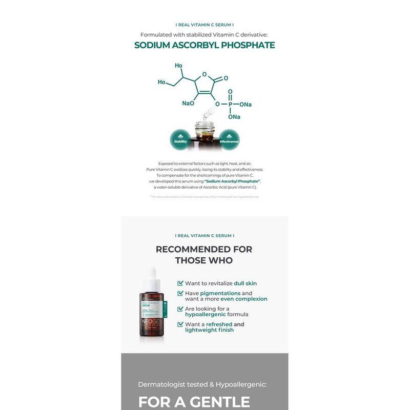 NEOGEN Dermalogy Real Vitamin C Serum Mini
