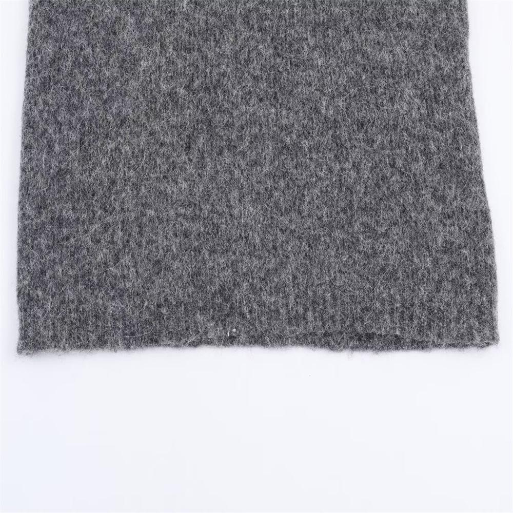 Winter Women's Beaded Knit Pullover Vest