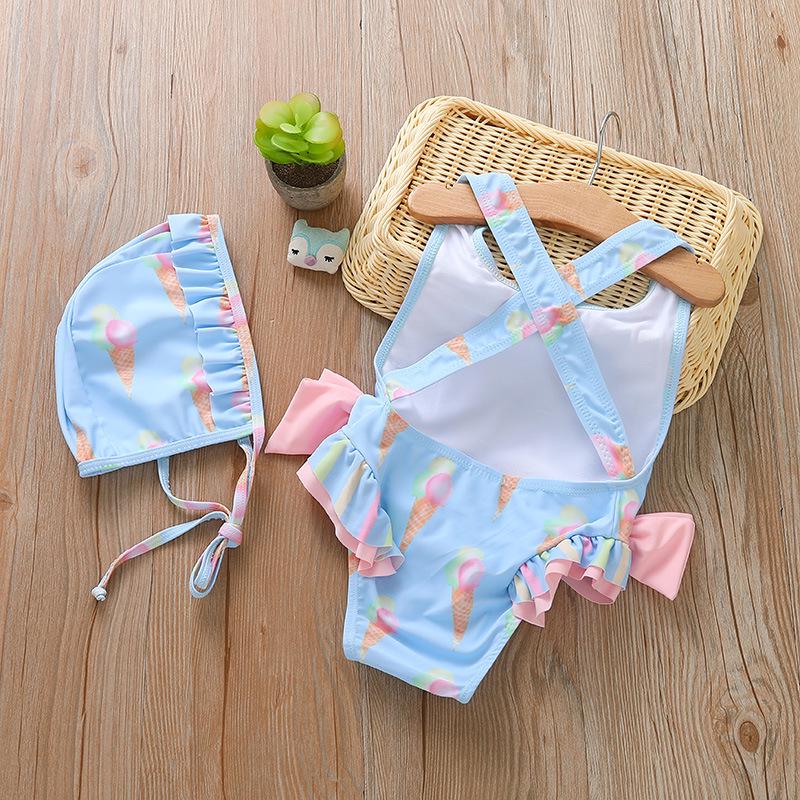 2026 Cute Toddler One-Piece Swimsuit - Baby Fashion & Performance Costume