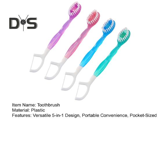 10/20Pcs Mini Toothbrush with Toothpaste No Rinsing Needed Foam-Free Design Natural Ingredients BPA-Free Toothbrush Oral Care