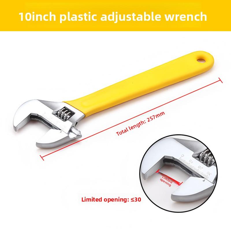 1-PCS Adjustable Universal Insulating Wrench Mini Small Size 6 8 10 12 Inch Wrench Adjustable Jaw Repair Tool