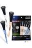 Minezaki Whirlwind Tee Golf Tee Long Genuine Product Monofilament Structure Tee Elastic Type Upgraded Head 17mm Width for Easy Ball Placement Golf