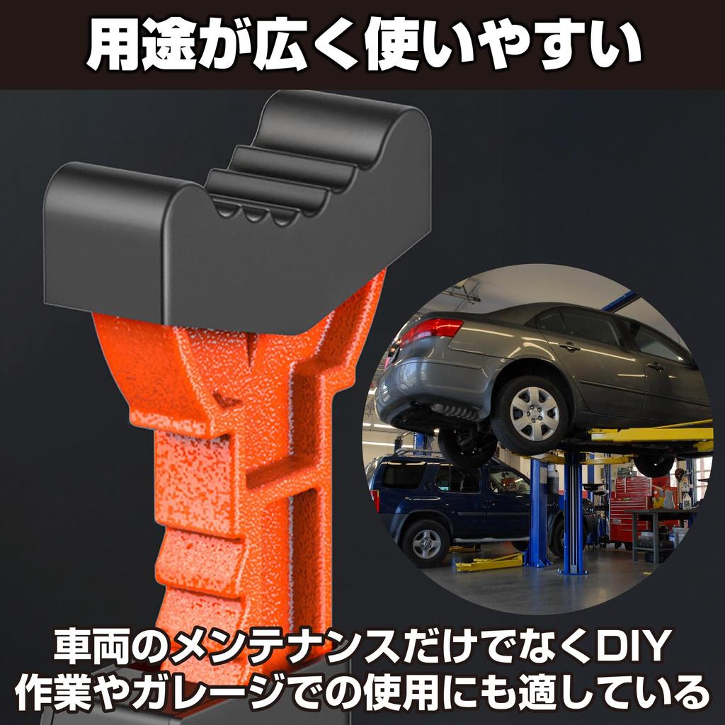 Felimoa Jack Pad Non-Slip Slot Frame Adapter Set of 4