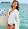 Traje de baño de manga larga de dos piezas con protección solar y traje de buceo para mujer Sharkbutt