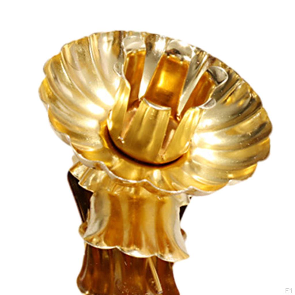 5 Pieces Candle Clips Candlestick Holder Clamps Bar Churches Christmas Tree for Parties