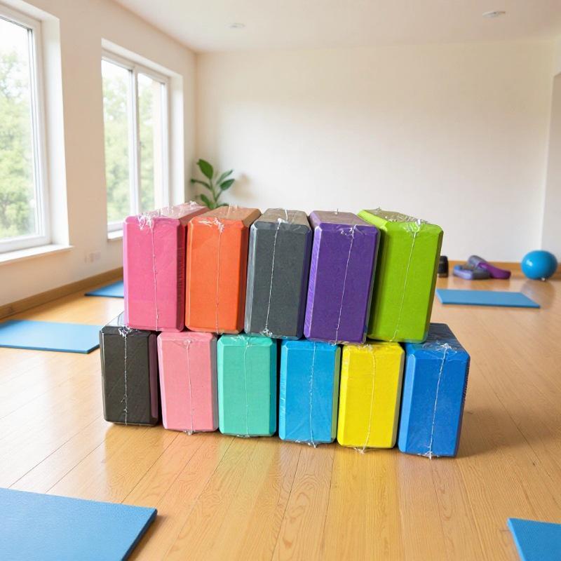 Йога-кирпич высокой плотности, размер 369, 140 г - Идеально подходит для взрослых и детей, для танцевальных тренировок, Вспомогательный инструмент Dark Blue