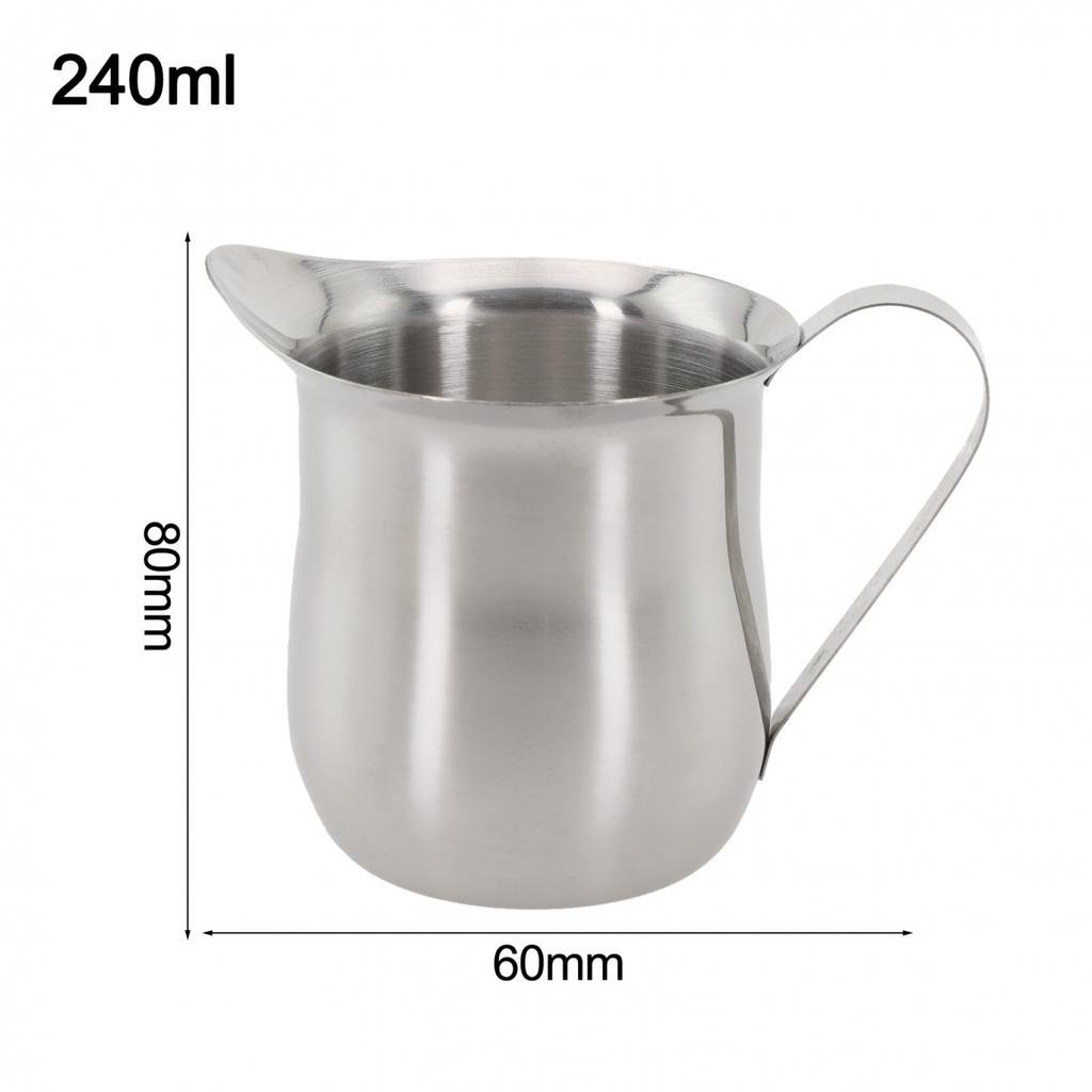 60/90/150/240ml Milk Jug Coffee Jug Cream Cup Latte Espresso Coffee Maker