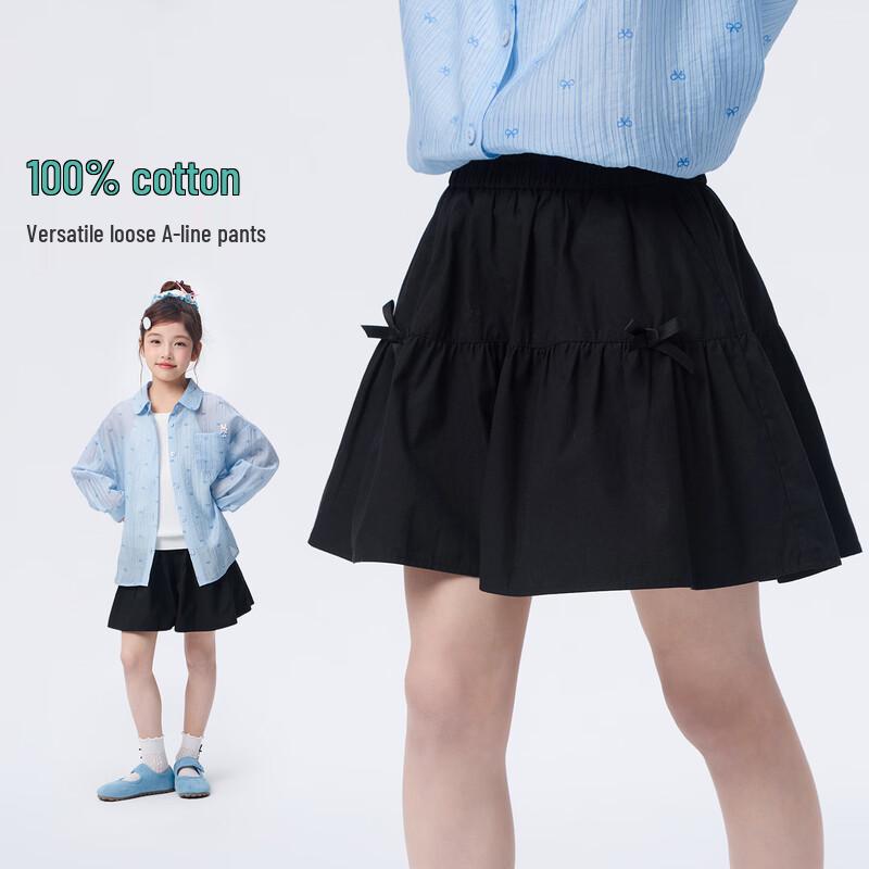 Girls Pure Cotton Loose Casual Shorts 150