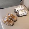 Toddler Kids Closed Toe Sandals Soft Sole Baby Beach Shoes Non Slip Comfortable Walking Shoes for Boys and Girls Adjustable Strap