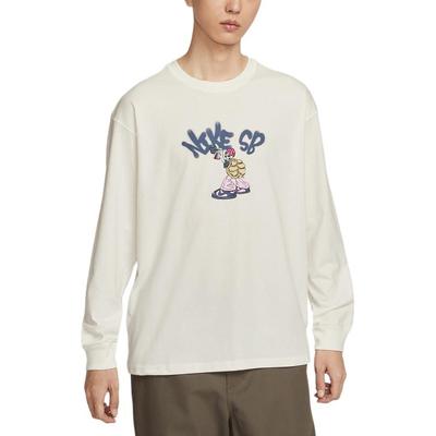 Sb M90 Ls Spray Tu Desen Animado Anime Esportes Camiseta de Manga Comprida Masculina Tops II5313-133