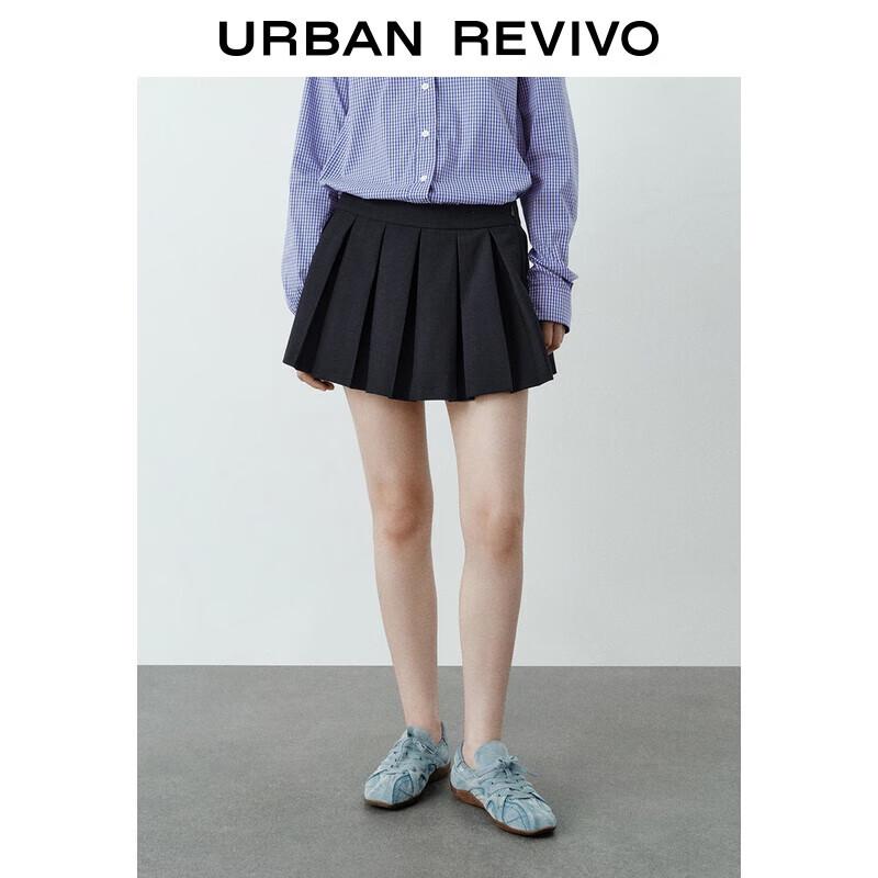 UR Women s Pleated A-line Mini Skirt S