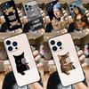 Lustige Katzen Kunst Hülle Für Samsung Galaxy M56 M16 M36 M33 M53 M13 M12 M32 M52 M20 M15 M55 M31 M14 M35 M34 M54