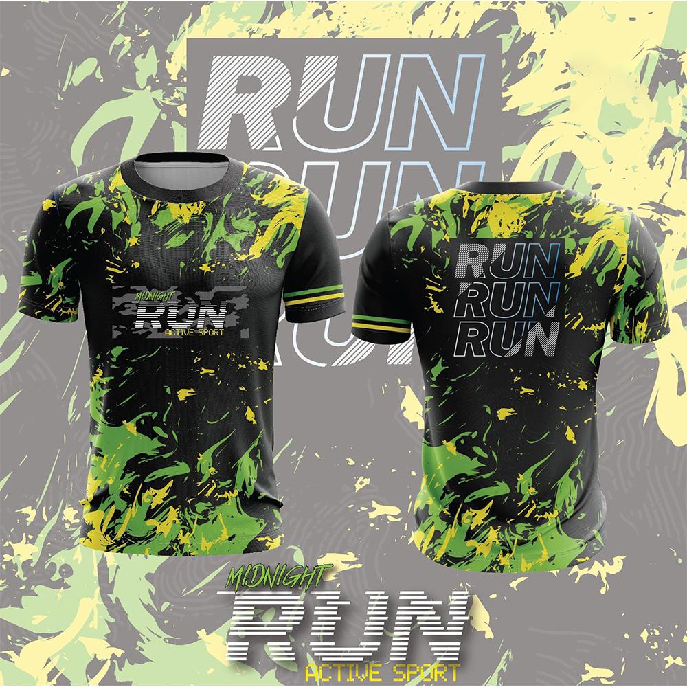 Camouflage Splatter Paint T-Shirt Men s Midnight Run Quick-Dry Sports Tee Breathable Mesh Crew Neck Short Sleeve Top 4XL
