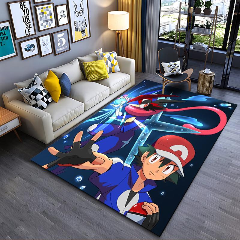 

Dynamic blue cartoon animal character Suitable for use as an anti-slip game mat for living room and bedroom sofas 40x60cm( 15x23in )