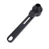 2PCS Set Spill-Free Coffee Measuring Spoons Black Color Scoop Funnel Coffee Scoop Funnels  Coffee