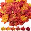 50Pcs Maple Leaf Artificial Silk Grape Vine Leaf Home Room Wall Decoration Garden Christmas Wedding Decor Autumn Navidad Wreath