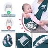 Justerbar spedbarns bæresele Newborn Wrap Sling Småbarn Ryggsekk Pustende