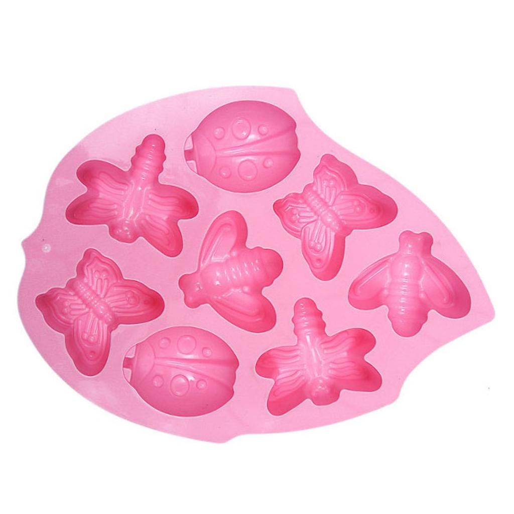 Insect Shaped Chocolate Moulds Cake Silicone Cookie Molds Cupcake Molds Soap Mould DIY Chocolate Mold Baking Accessories