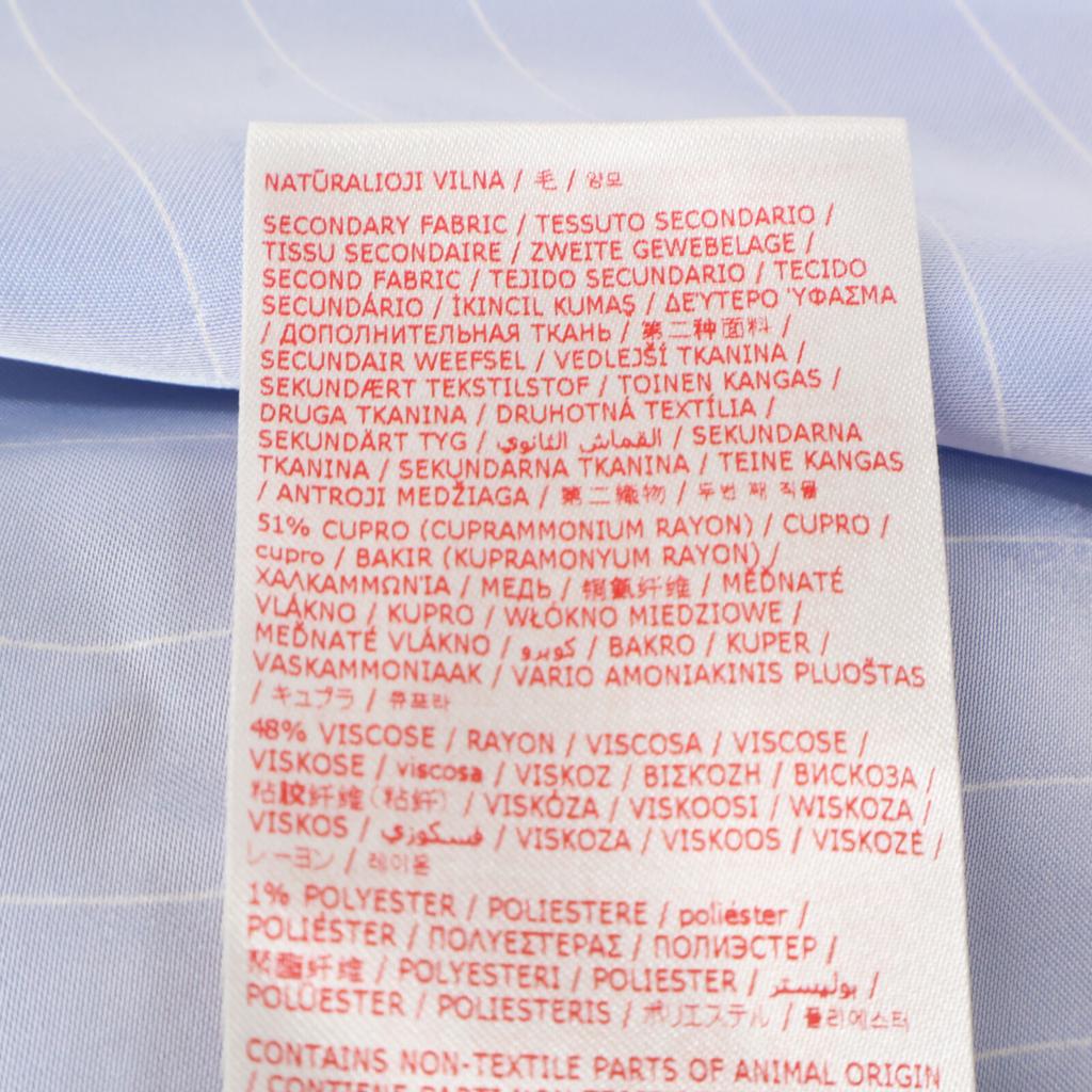 Marni [Excellent Condition/Domestically Authorized/Made In 2012] ABMA1173Q0 Striped Short Sleeve Dress 38 blueUsed