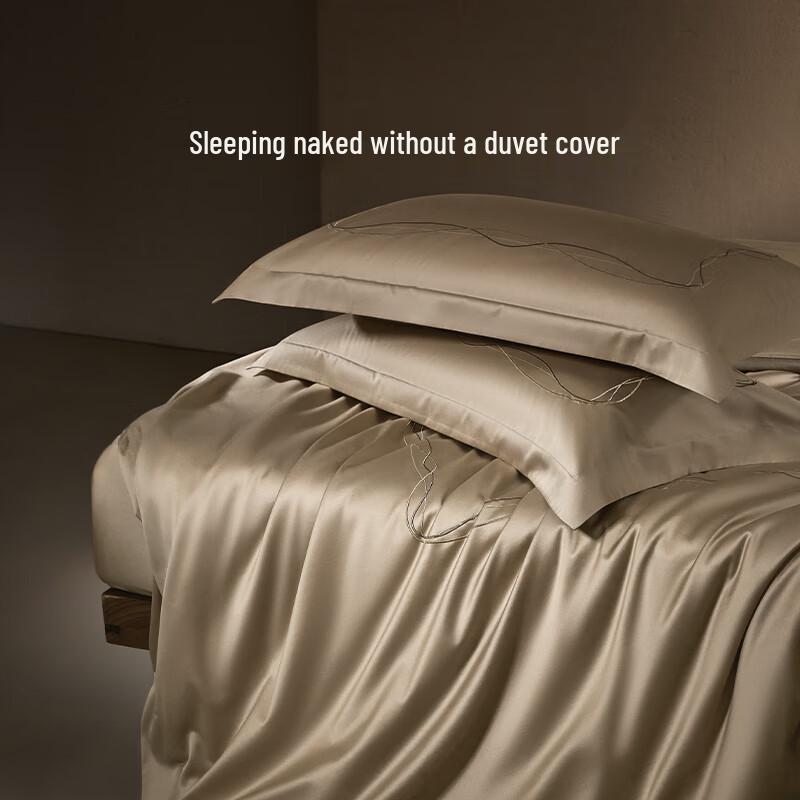Luolai Washable Pima Cotton Mulberry Silk Quilt