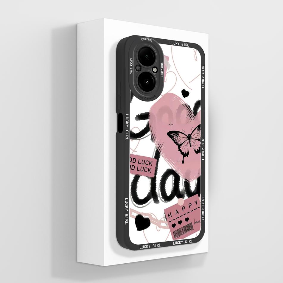 

For Realme C67 4G Case Artistic Style Soft Liquid Silicone Funda Full Coverage Phone Protector For OPPO Realme C 67 Back Cover Realme C67 (4G)
